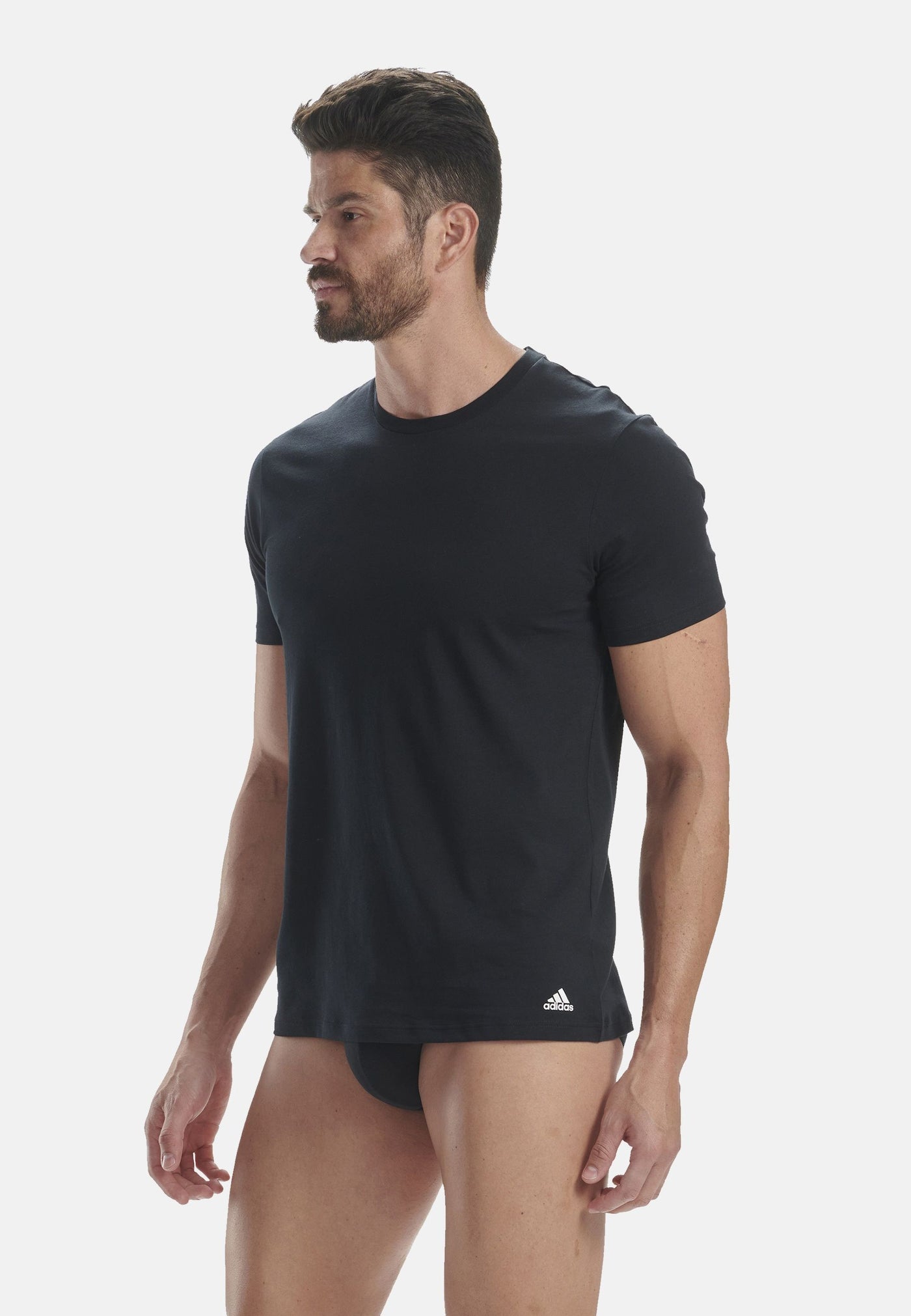 Adidas Kurzarmshirt mit Rundhalsausschnitt 2er Pack