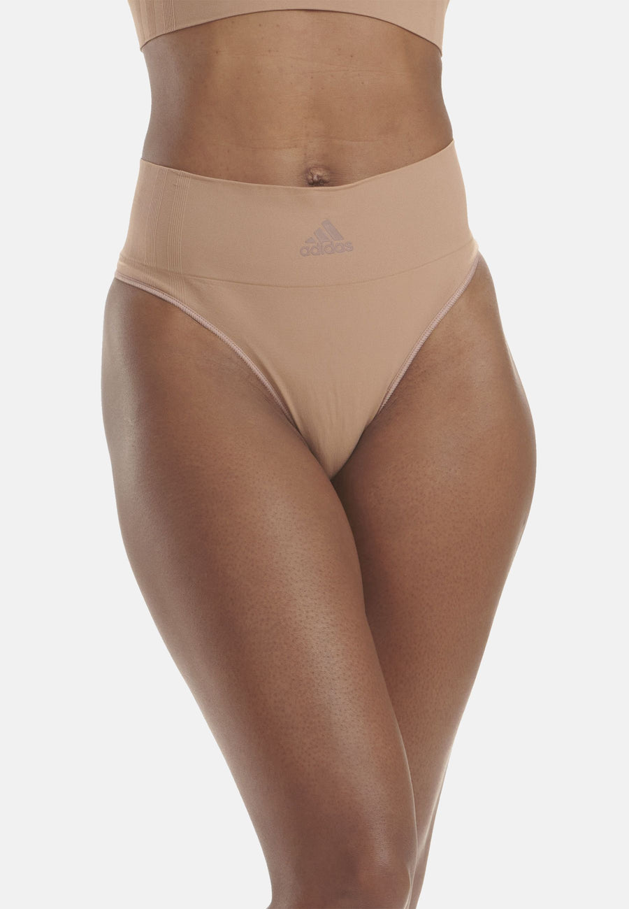 Adidas Damen-Tanga mit Label-Print