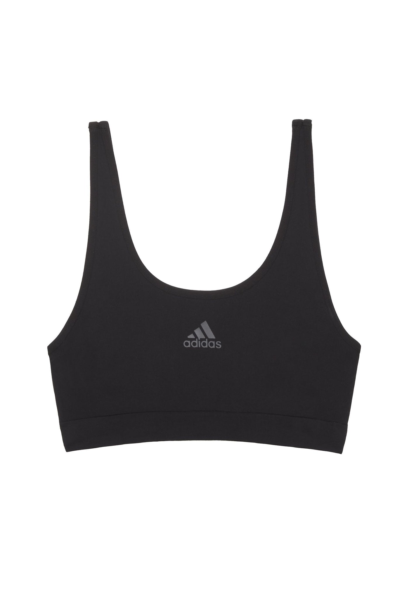 Adidas Damenbustier mit herausnehmbaren Pads und Label-Print