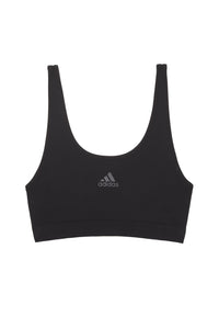 Adidas Damenbustier mit herausnehmbaren Pads und Label-Print