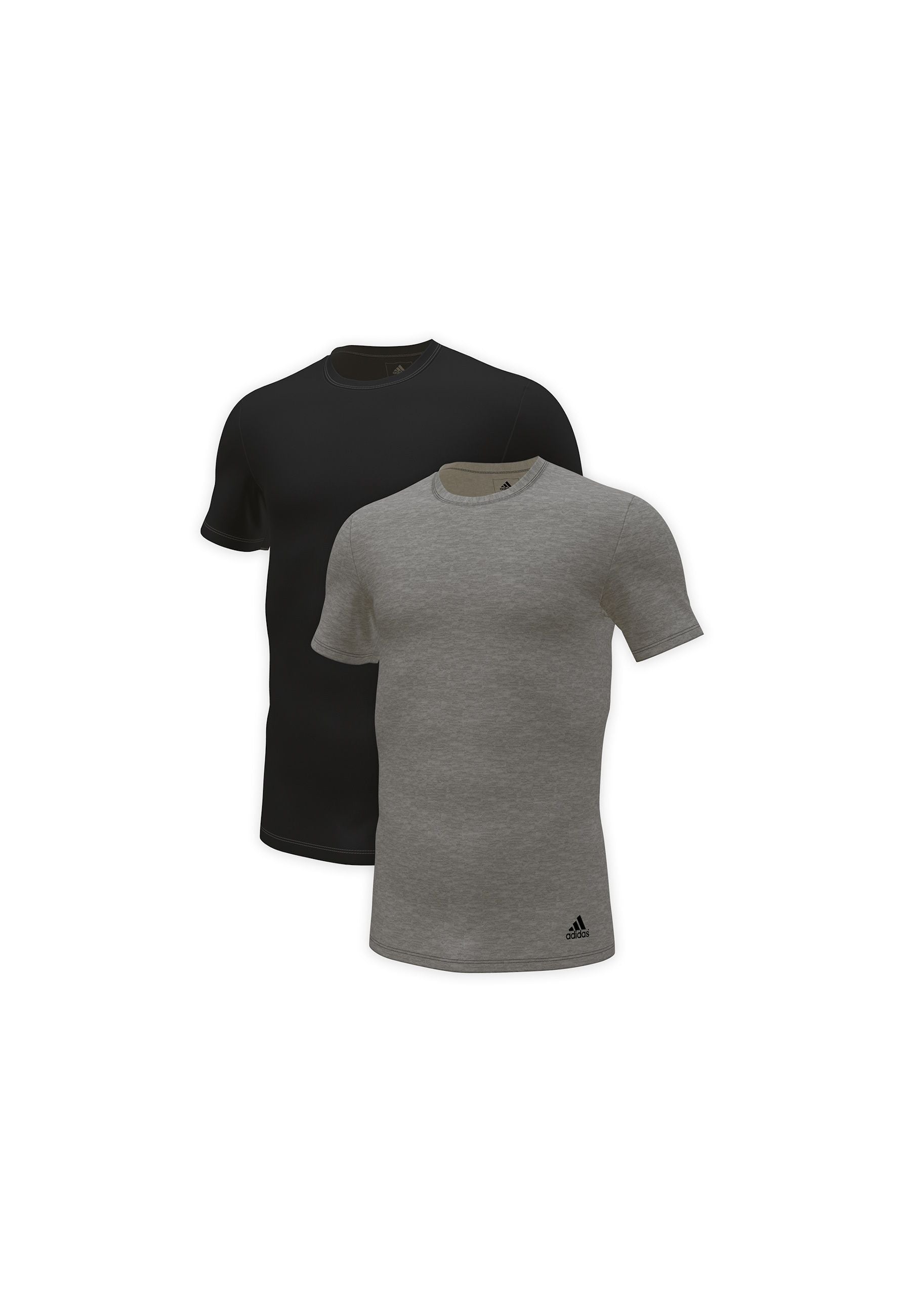 Adidas Kurzarmshirt mit Rundhalsausschnitt 2er Pack