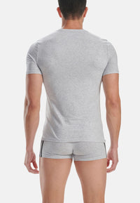 Adidas Kurzarmshirt mit Rundhalsausschnitt 2er Pack