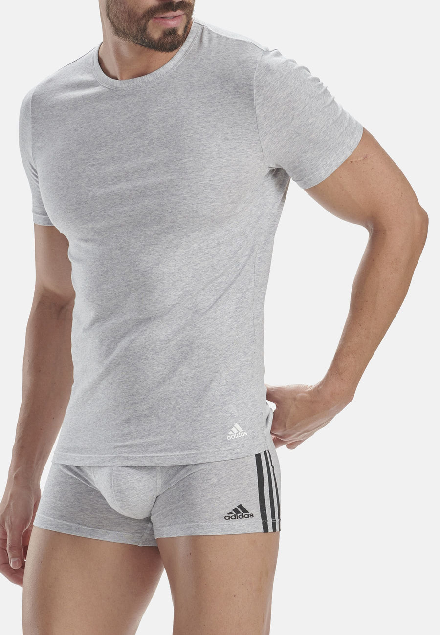 Adidas Kurzarmshirt mit Rundhalsausschnitt 2er Pack