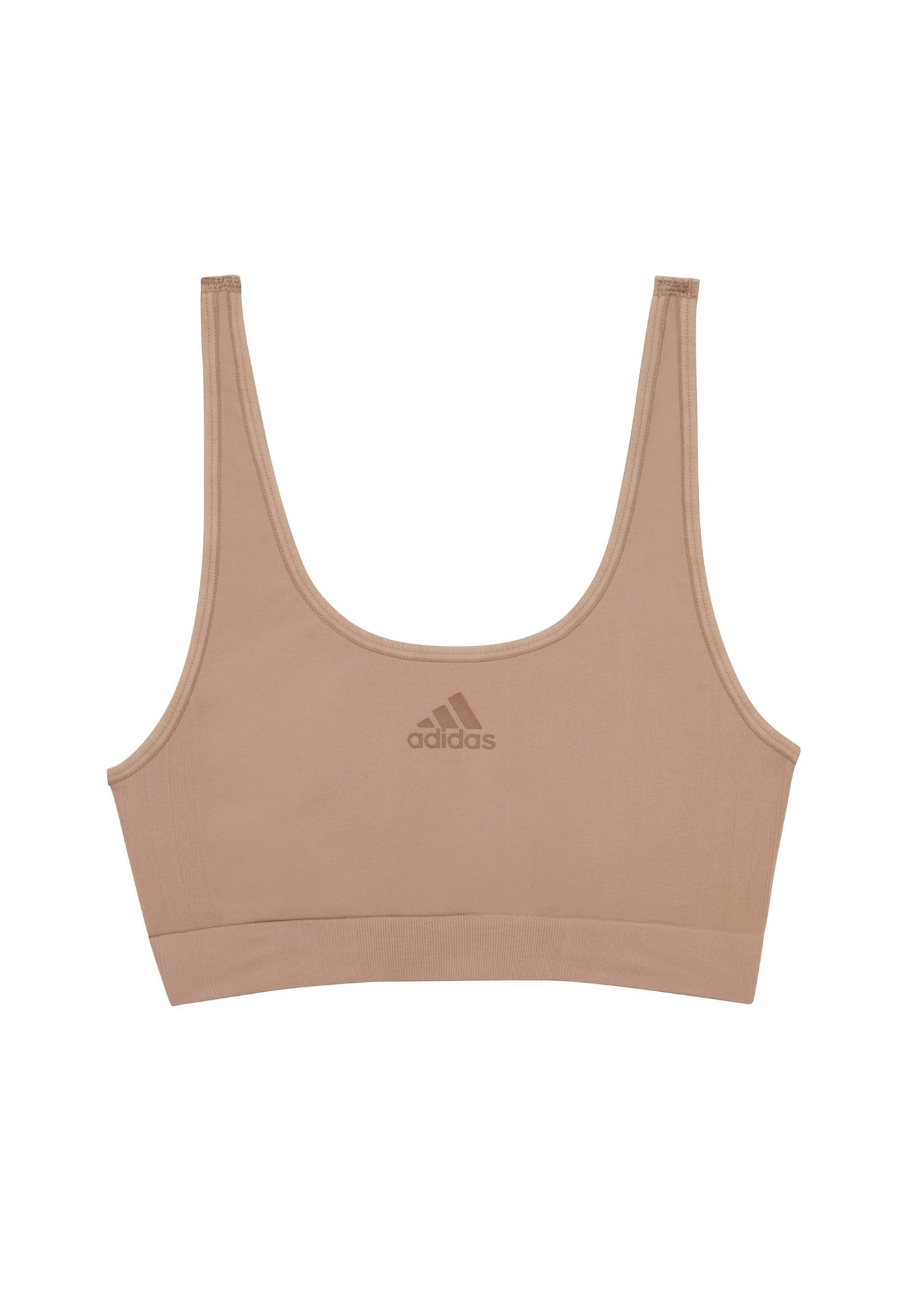 Adidas Damenbustier mit herausnehmbaren Pads und Label-Print