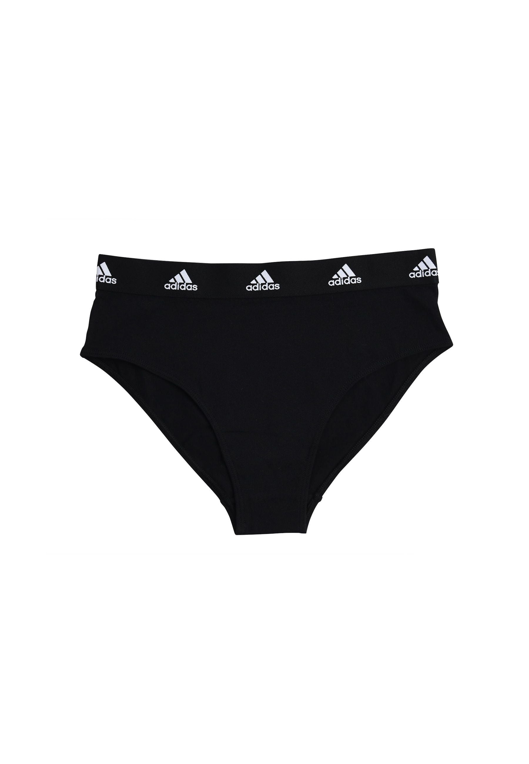 Adidas Damen-Slip mit Logo-Bund