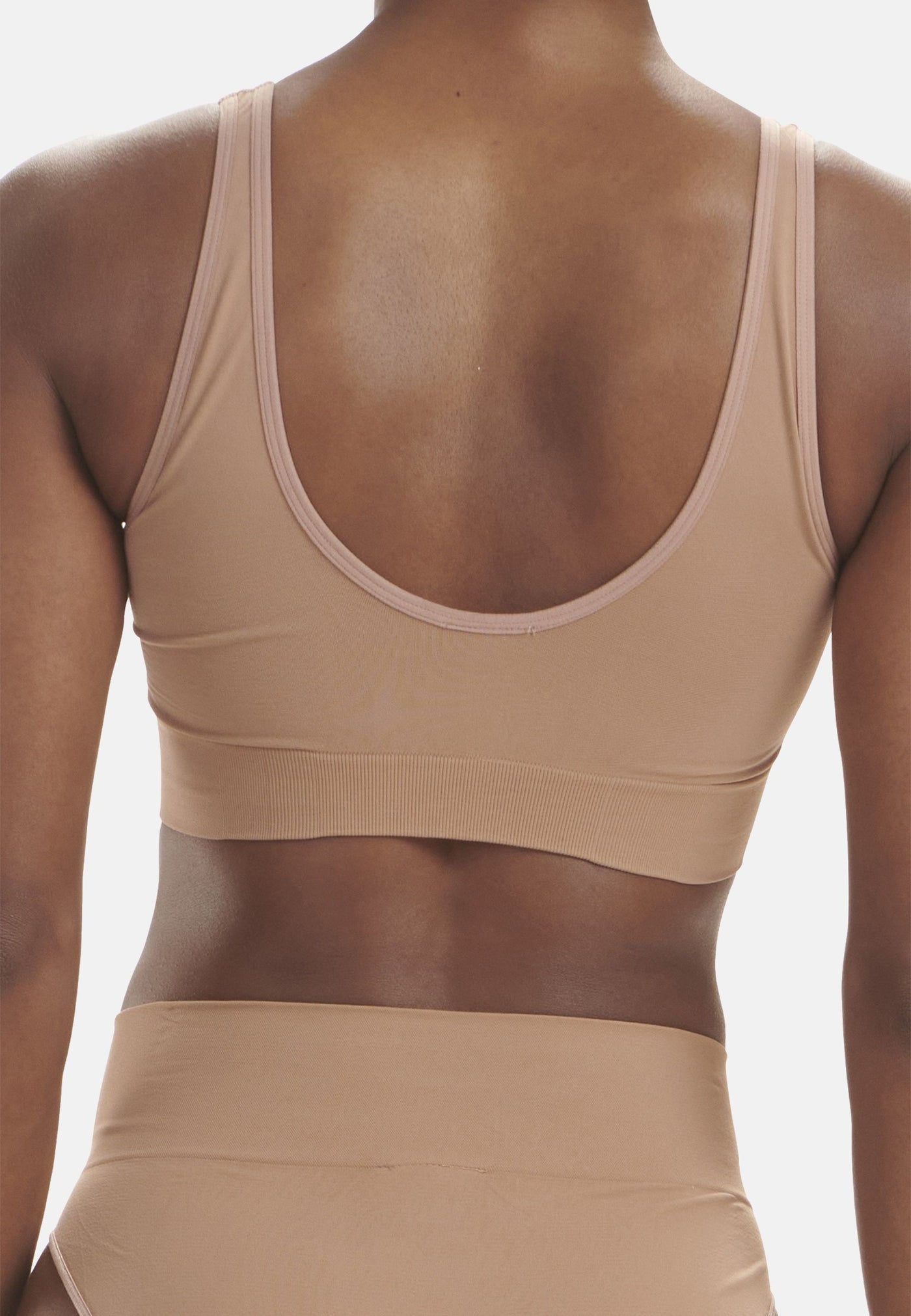 Adidas Damenbustier mit herausnehmbaren Pads und Label-Print