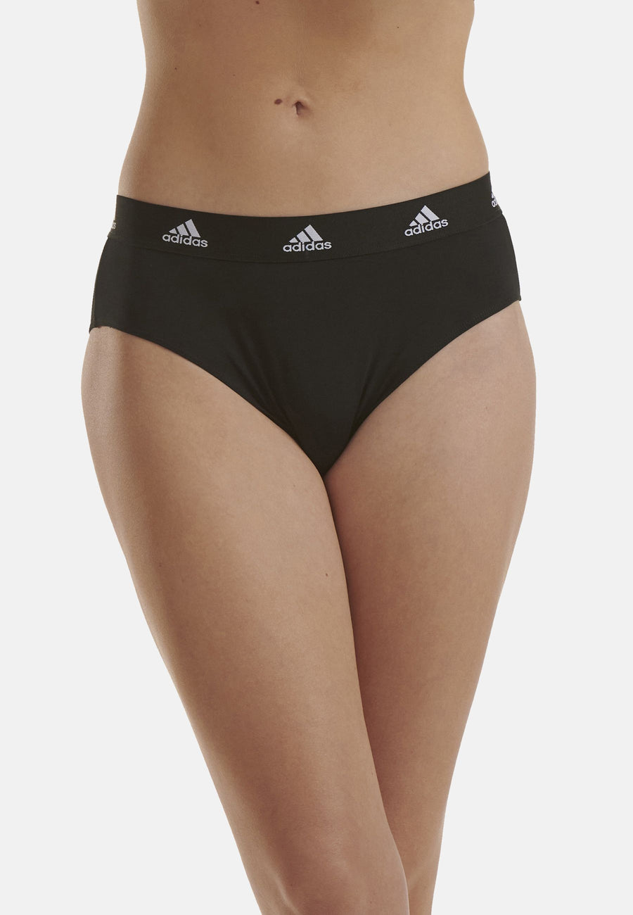 Adidas Damen-Slip mit Logo-Bund