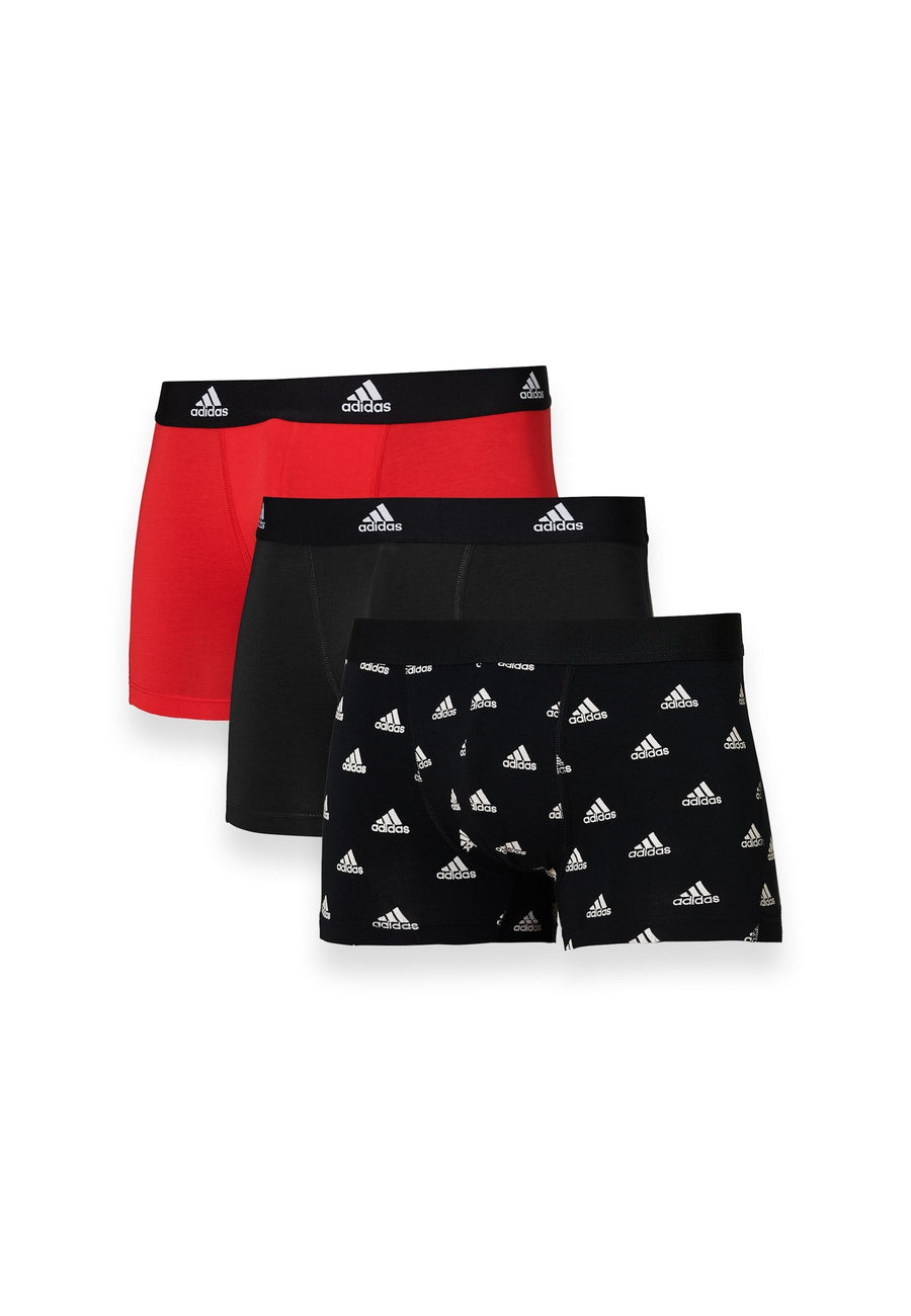 Adidas Trunks mit Logo-Bund 3er Pack