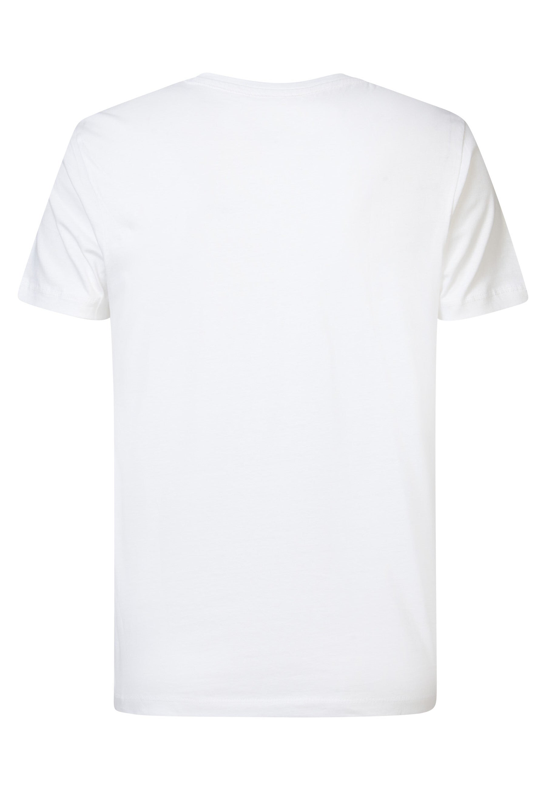 Petrol Industries Basic-Shirts im 3 Pack mit Rundhalsausschnitt