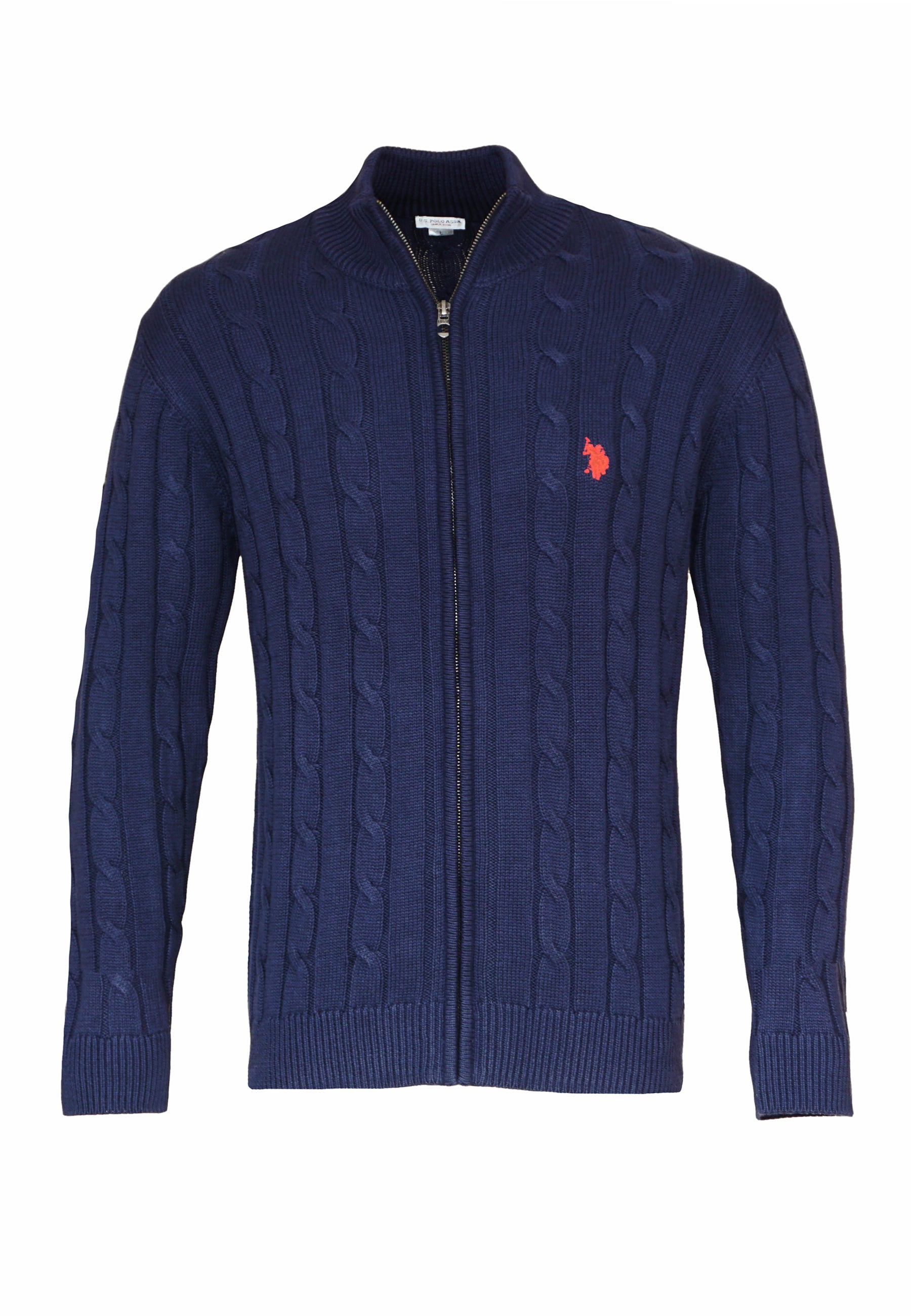 U.S. POLO Cardigan Reißverschluss