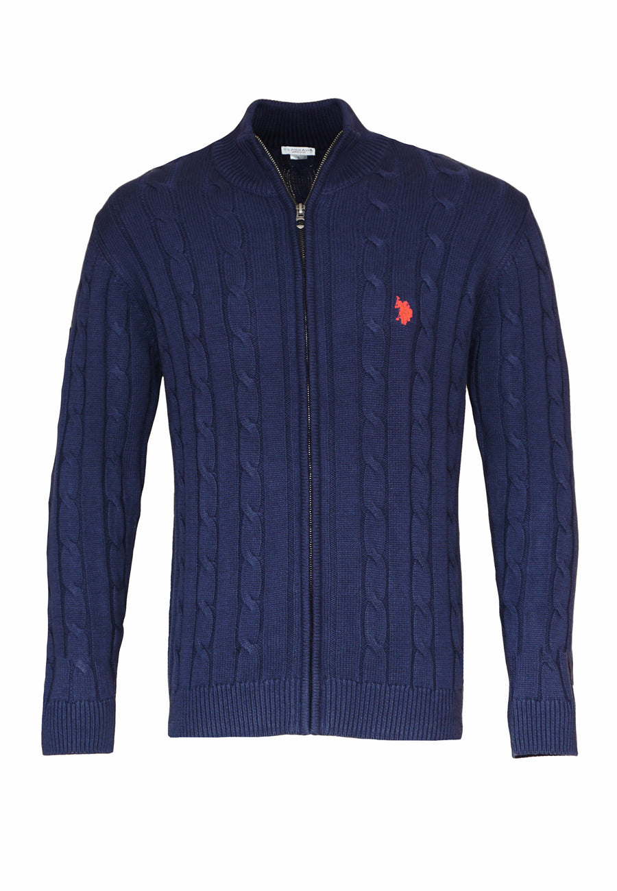 U.S. POLO Cardigan Reißverschluss