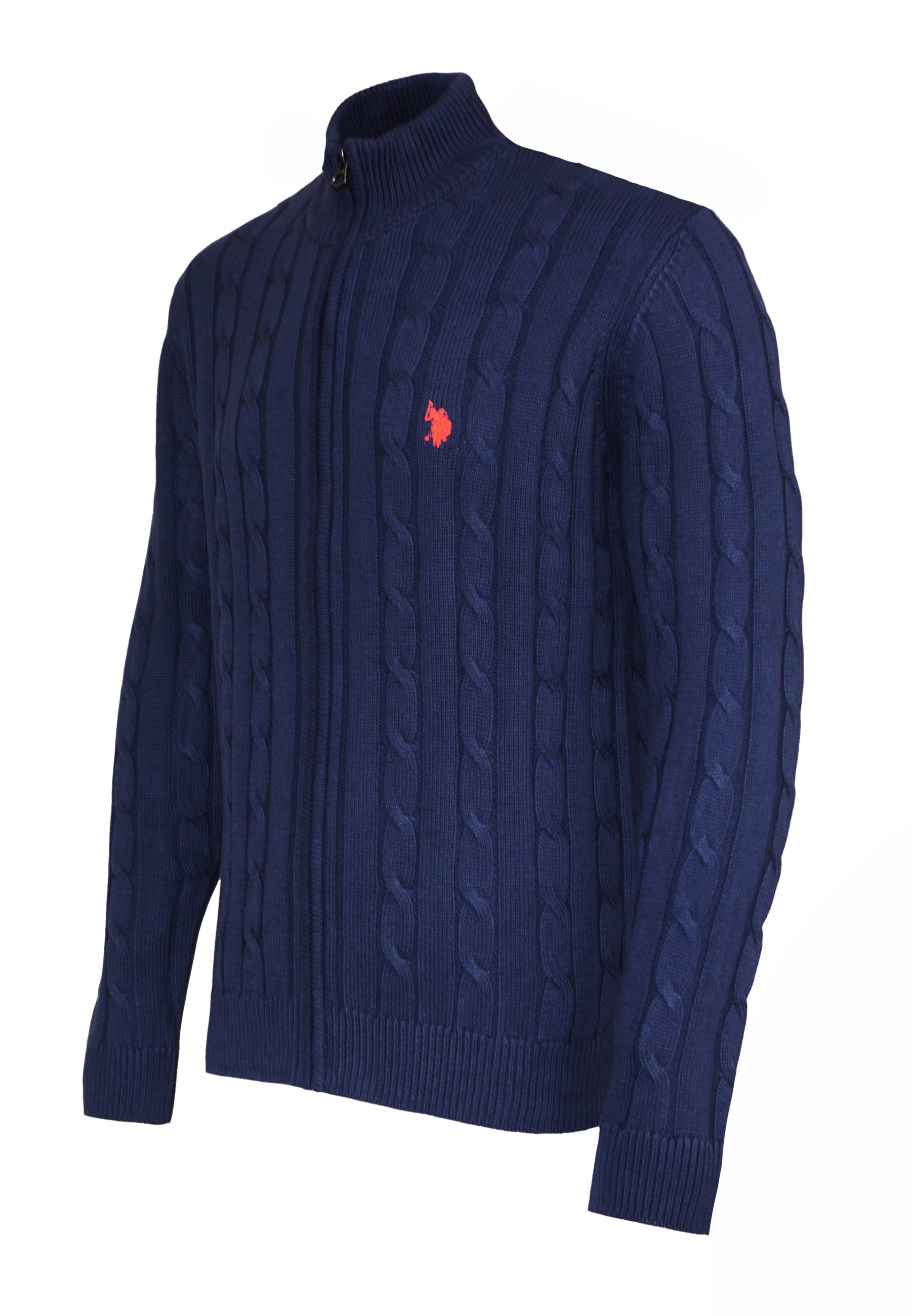 U.S. POLO Cardigan Reißverschluss