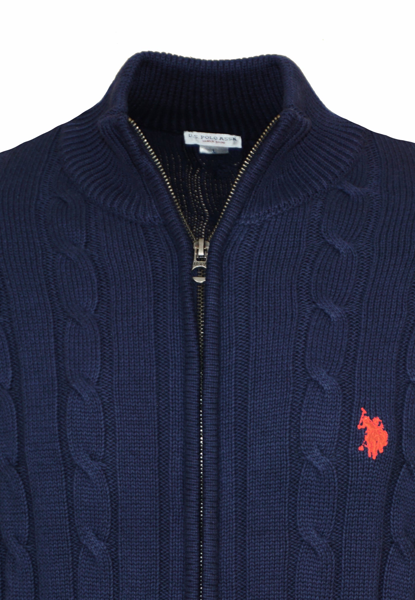 U.S. POLO Cardigan Reißverschluss