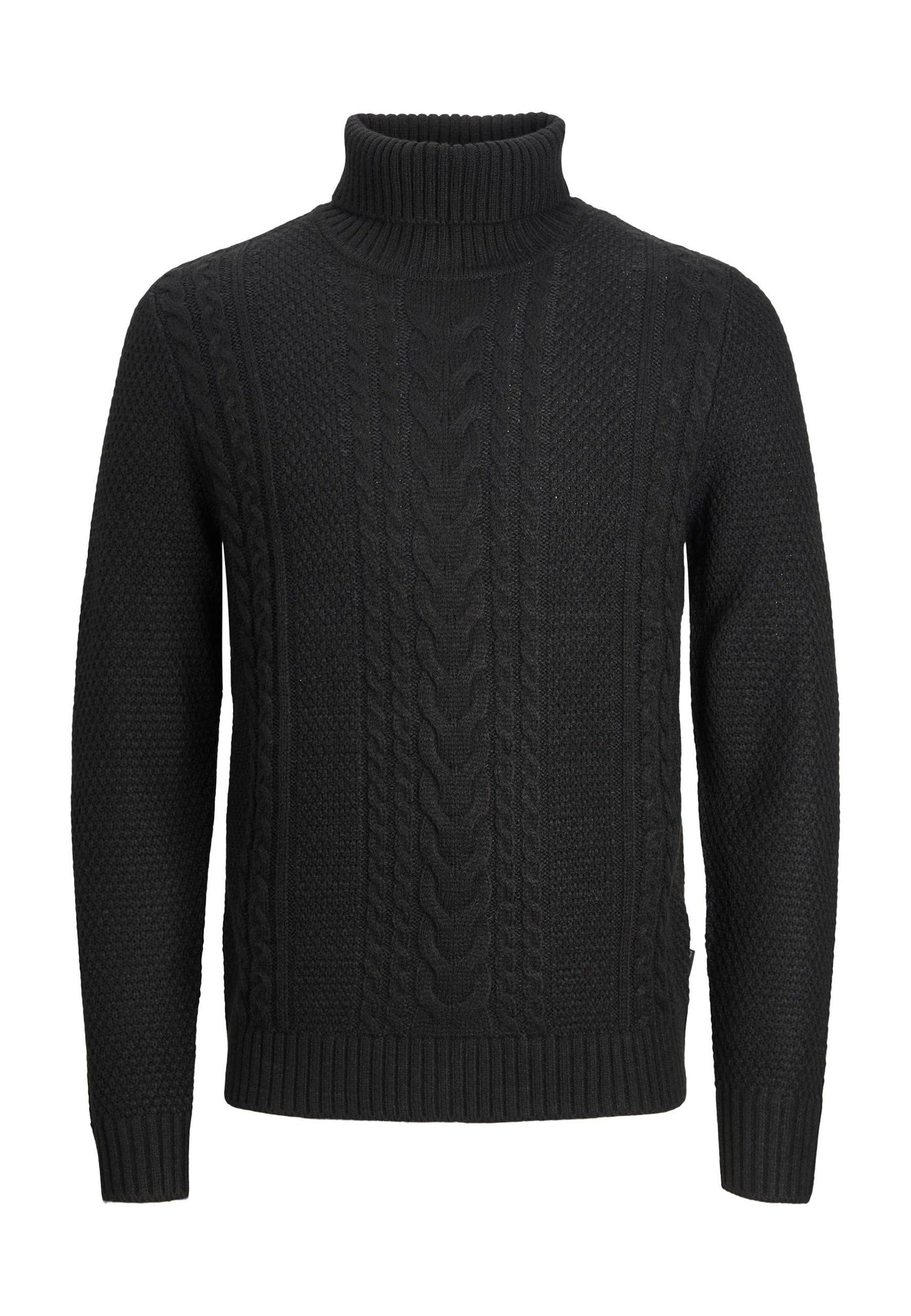 Jack & Jones Craig mit Rollkragen und Zopfmuster