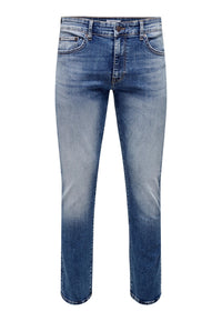 Only & Sons Slim Fit Jeans im 5-Pocket-Style