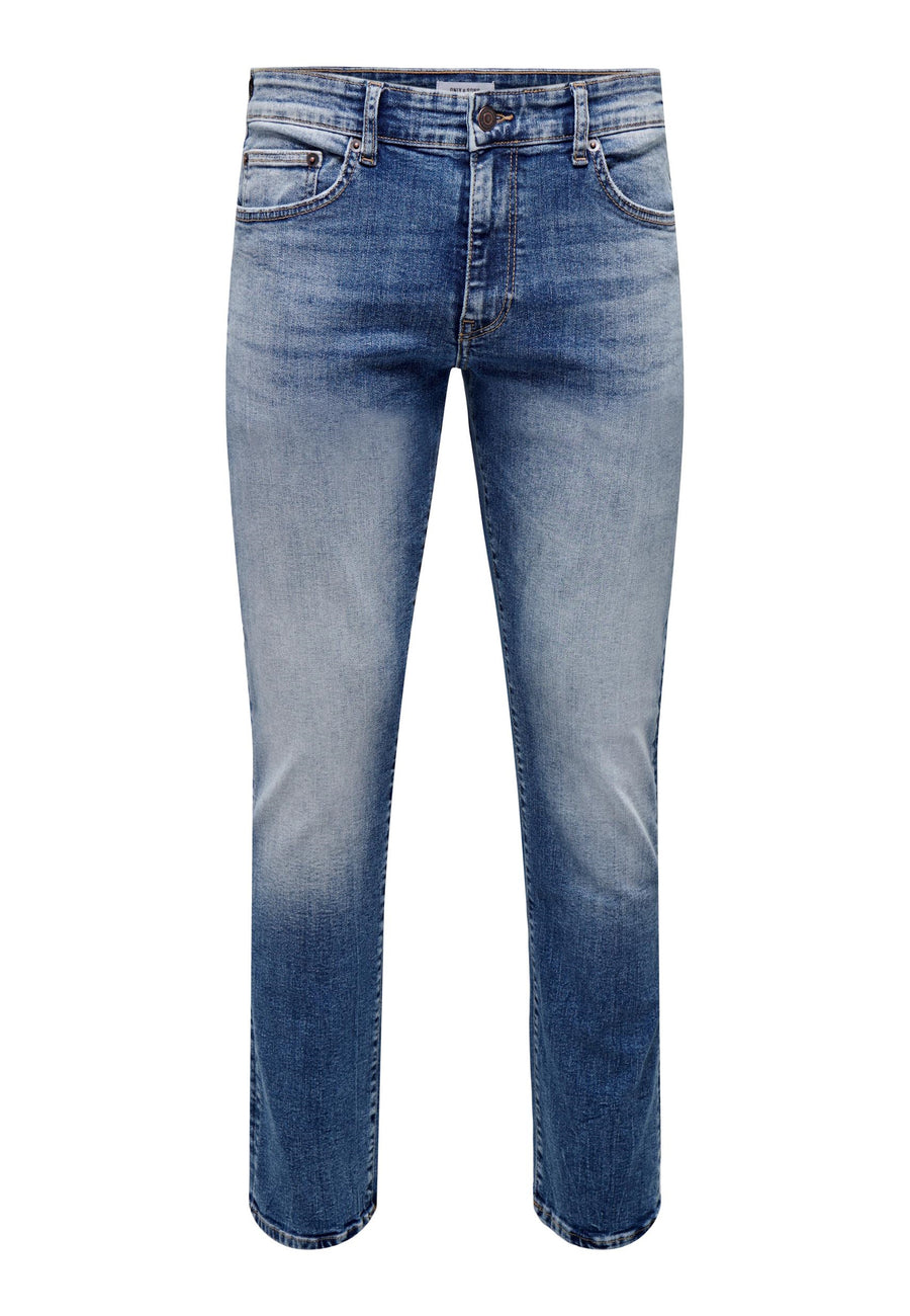Only & Sons Slim Fit Jeans im 5-Pocket-Style