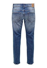 Only & Sons Slim Fit Jeans im 5-Pocket-Style