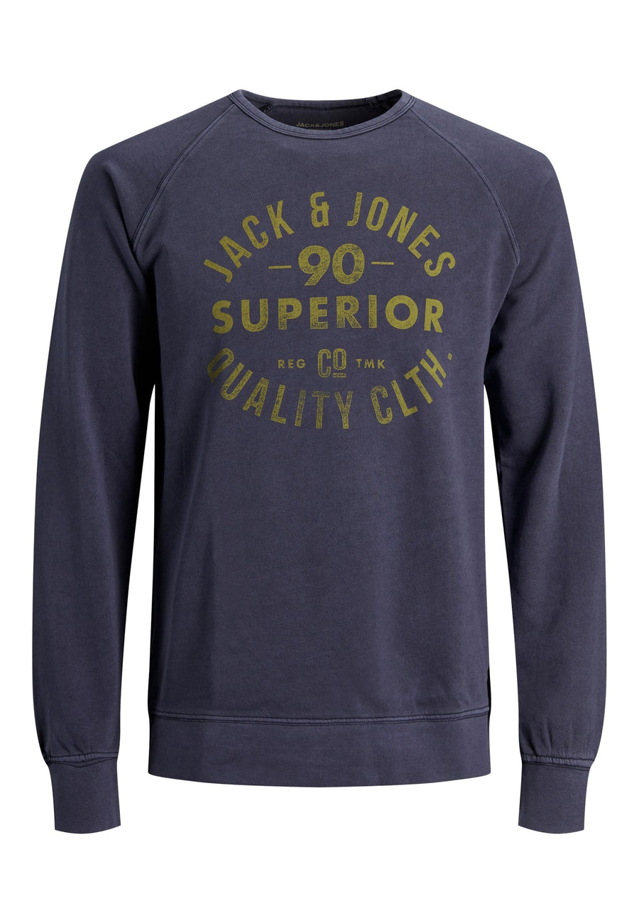 Jack & Jones Jeans Washed Pullover ohne Kapuze