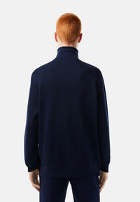 Lacoste Sweatshirt mit Stehkragen und Reißverschluss