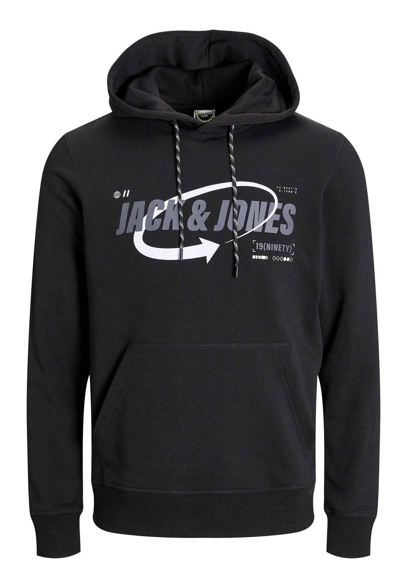 Jack & Jones Black Kapuzensweatshirt