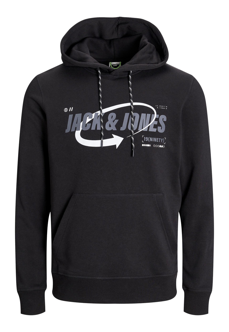 Jack & Jones Black Kapuzensweatshirt