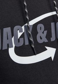 Jack & Jones Black Kapuzensweatshirt