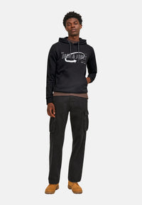 Jack & Jones Black Kapuzensweatshirt