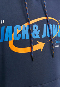 Jack & Jones Black Kapuzensweatshirt