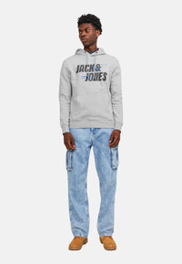 Jack & Jones Black Kapuzensweatshirt