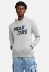 Jack & Jones Black Kapuzensweatshirt