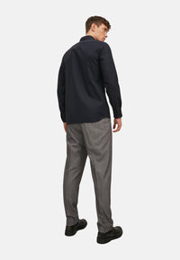 Jack & Jones PARKER Slimfit Langarmhemd mit Kent-Kragen