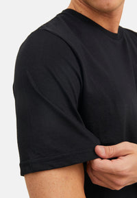 Jack & Jones UNDER Kurzarmshirt mit Rundhalsausschnitt 3er Pack
