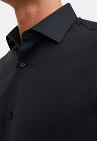 Jack & Jones PARKER Slimfit Langarmhemd mit Kent-Kragen