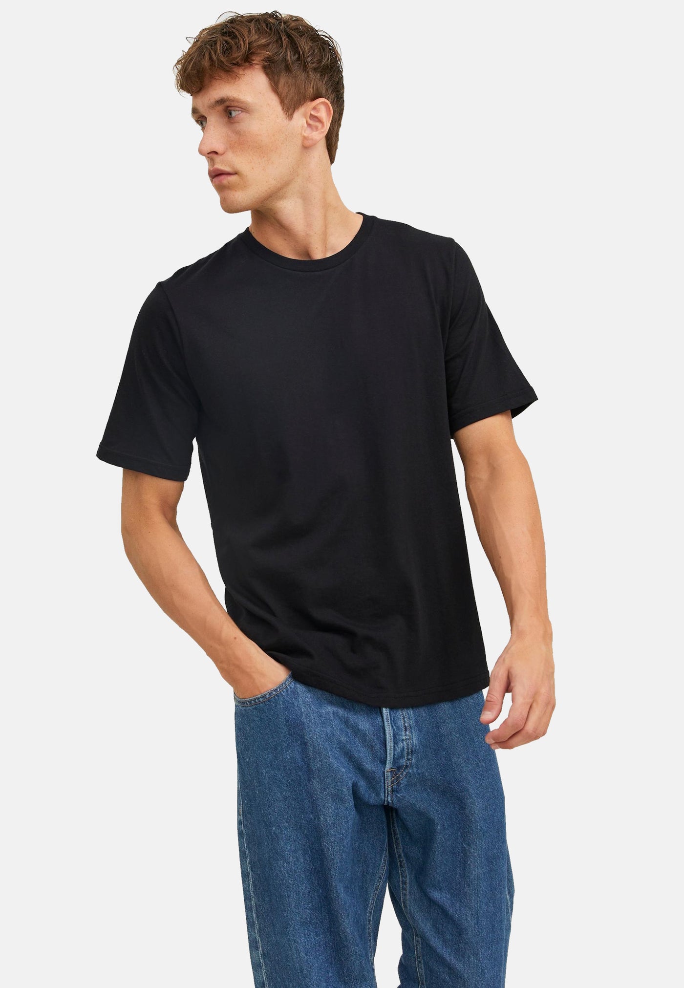 Jack & Jones UNDER Kurzarmshirt mit Rundhalsausschnitt 3er Pack