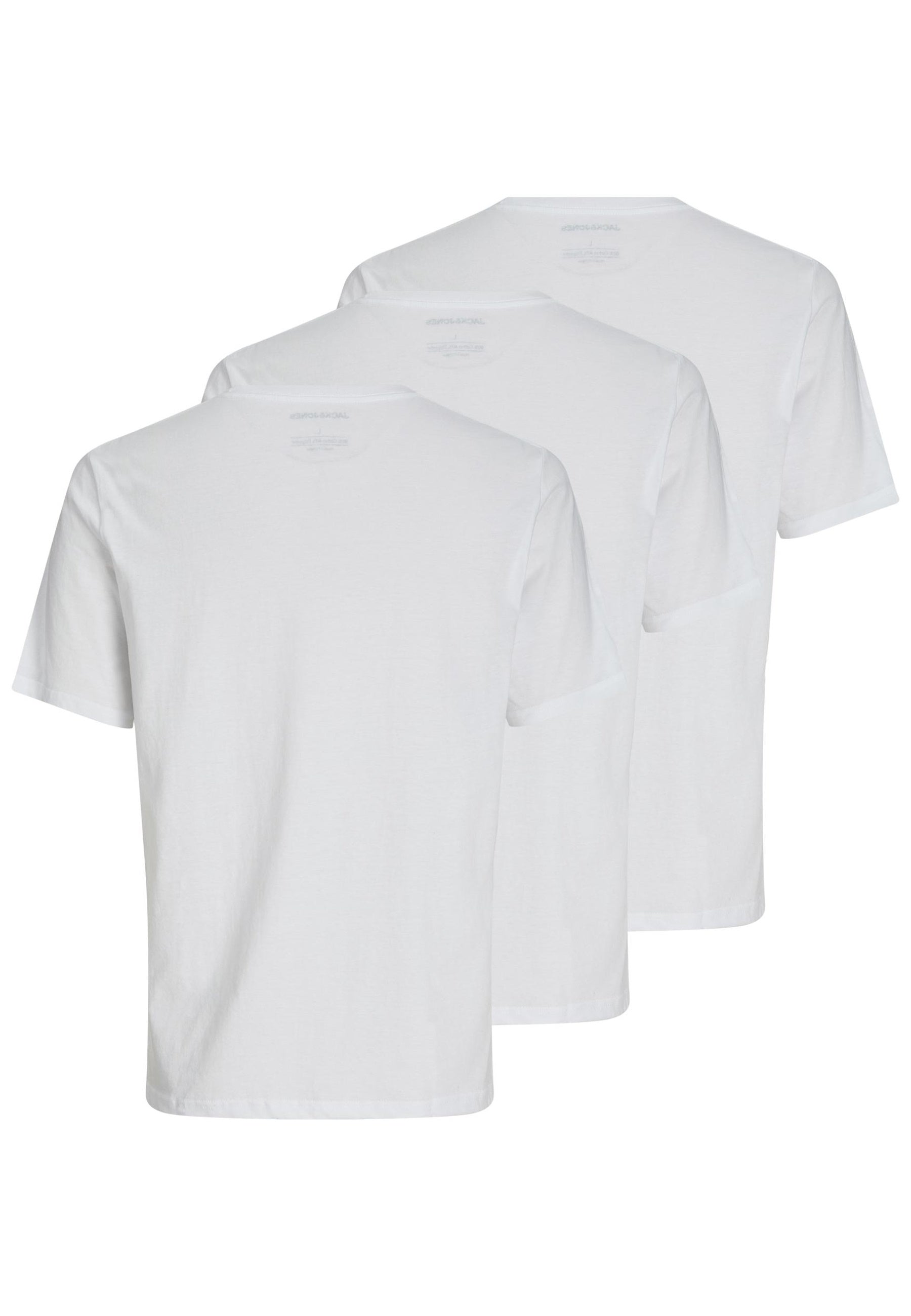 Jack & Jones UNDER Kurzarmshirt mit Rundhalsausschnitt 3er Pack