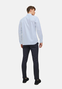 Jack & Jones PARKER Slimfit Langarmhemd mit Kent-Kragen
