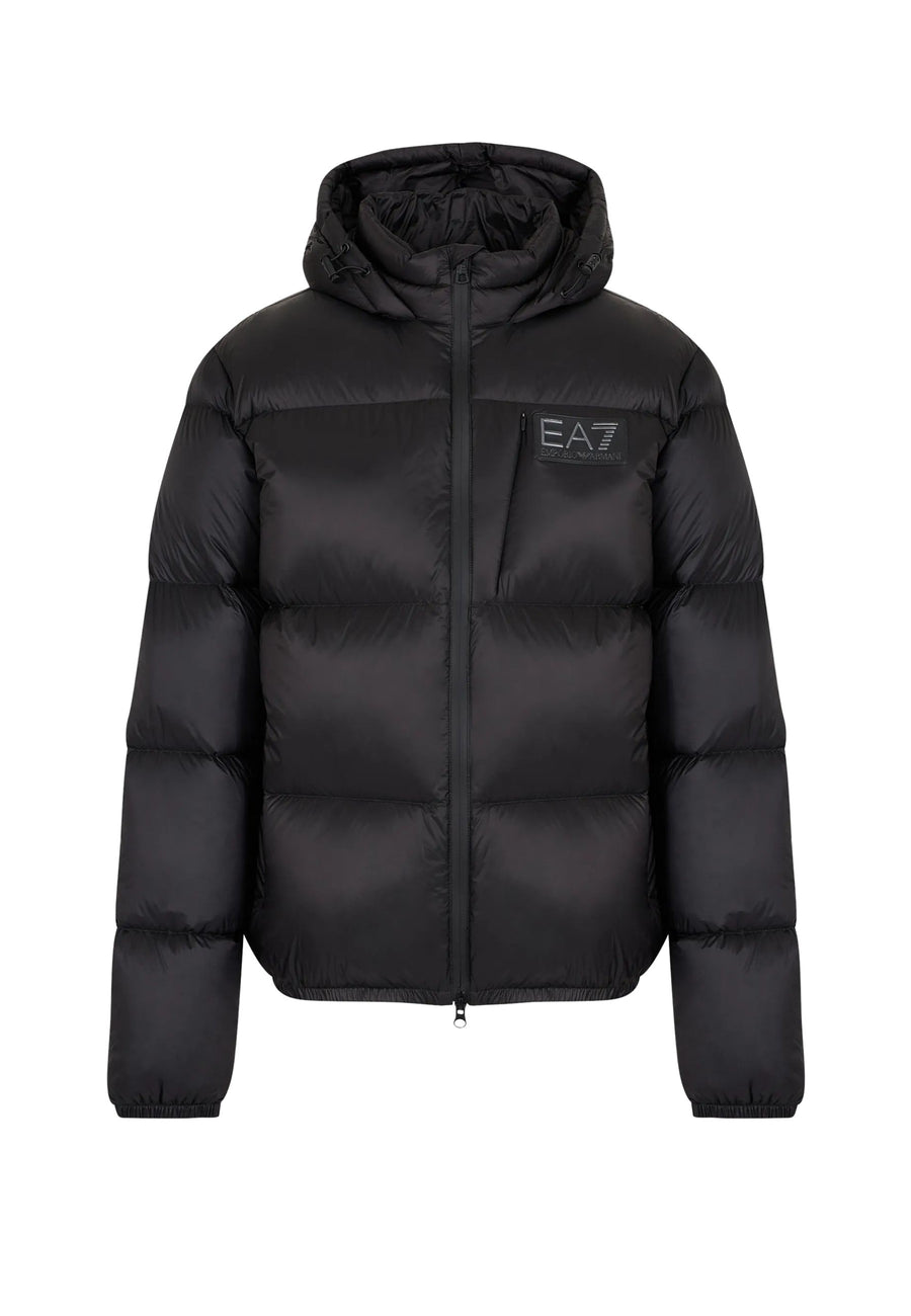EA7 Emporio Armani Steppjacke aus irisierendem Funktionsgewebe