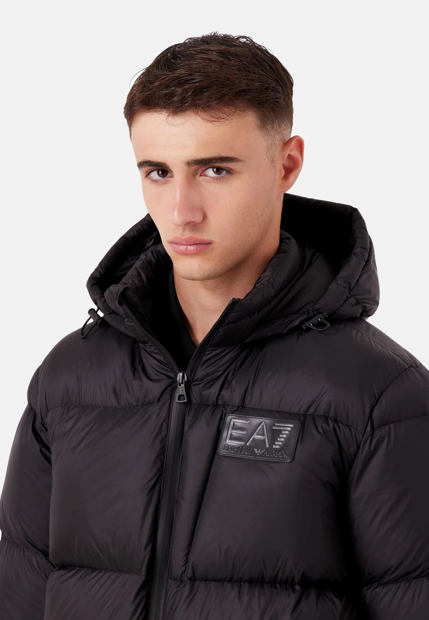 EA7 Emporio Armani Steppjacke aus irisierendem Funktionsgewebe