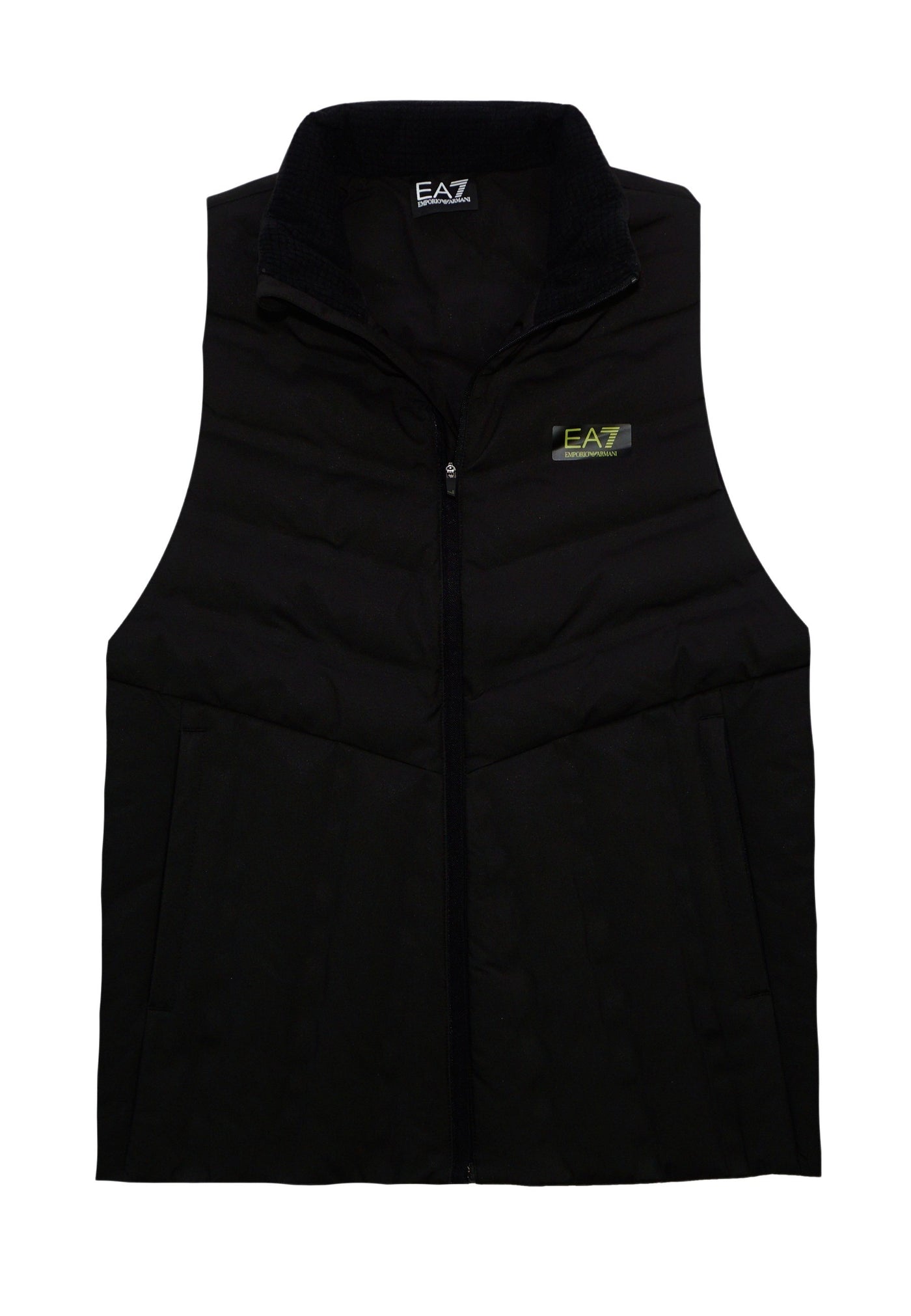 EA7 Emporio Armani Dynamic Athlete Steppweste mit Stehkragen