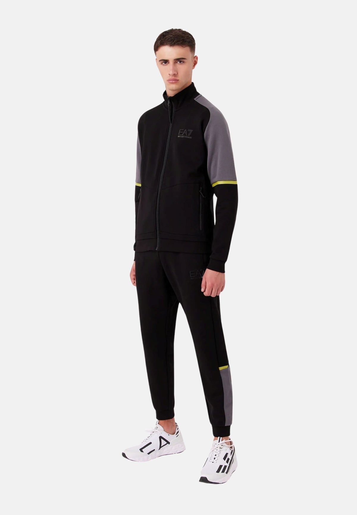 EA7 Emporio Armani Athletic Colour Block Tracksuit