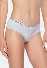 Replay Damen-Slip mit Logo-Bund 2er Pack