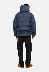 Jack & Jones YOG Steppjacke mit Kapuze und Reißverschluss