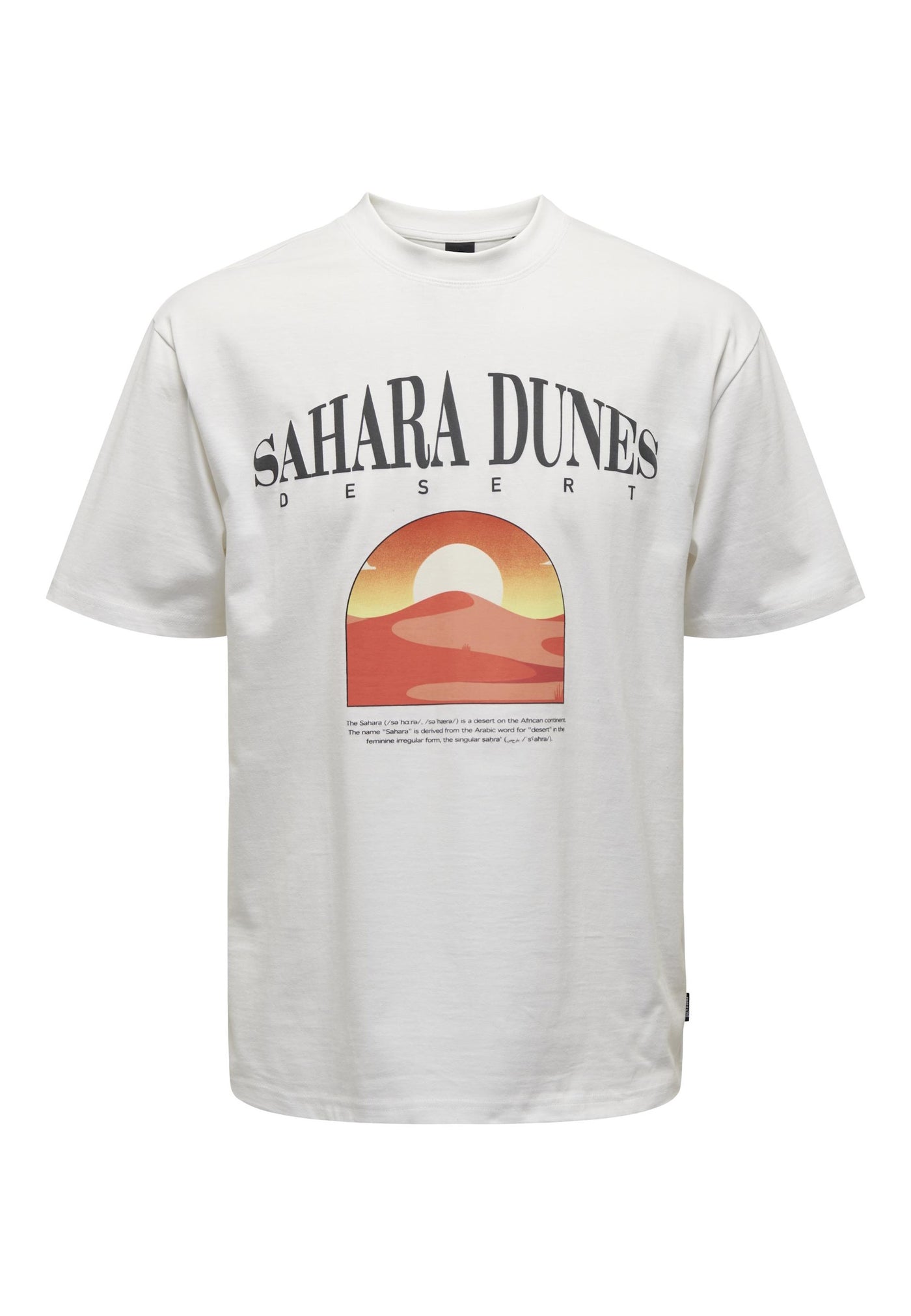 Only & Sons Boston Kurzarmshirt mit Frontprint Relaxed Fit