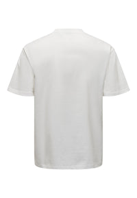 Only & Sons Boston Kurzarmshirt mit Frontprint Relaxed Fit