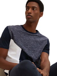 Tom Tailor T-Shirt mit Rundhalsausschnitt und Streifenmuster