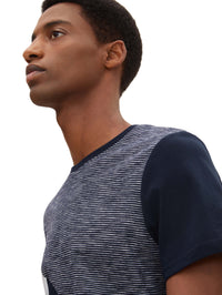 Tom Tailor T-Shirt mit Rundhalsausschnitt und Streifenmuster