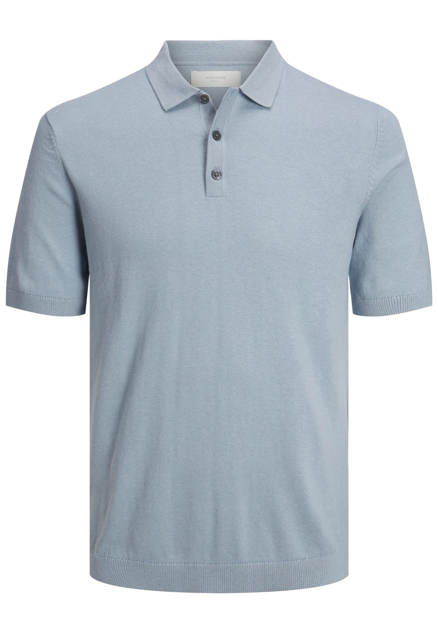 Jack & Jones EMIL Gestricktes Kurzarmshirt mit Polokragen