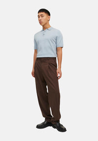 Jack & Jones EMIL Gestricktes Kurzarmshirt mit Polokragen