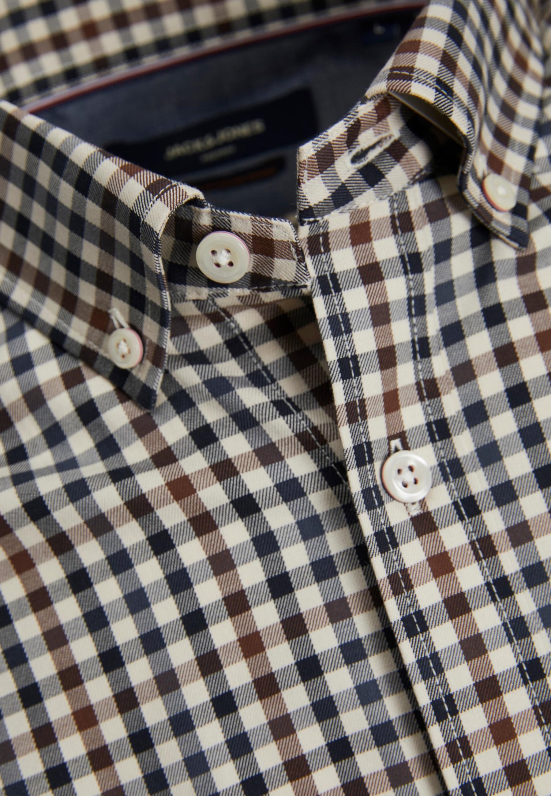 Jack & Jones GREG Slimfit Langarmhemd mit Stickerei