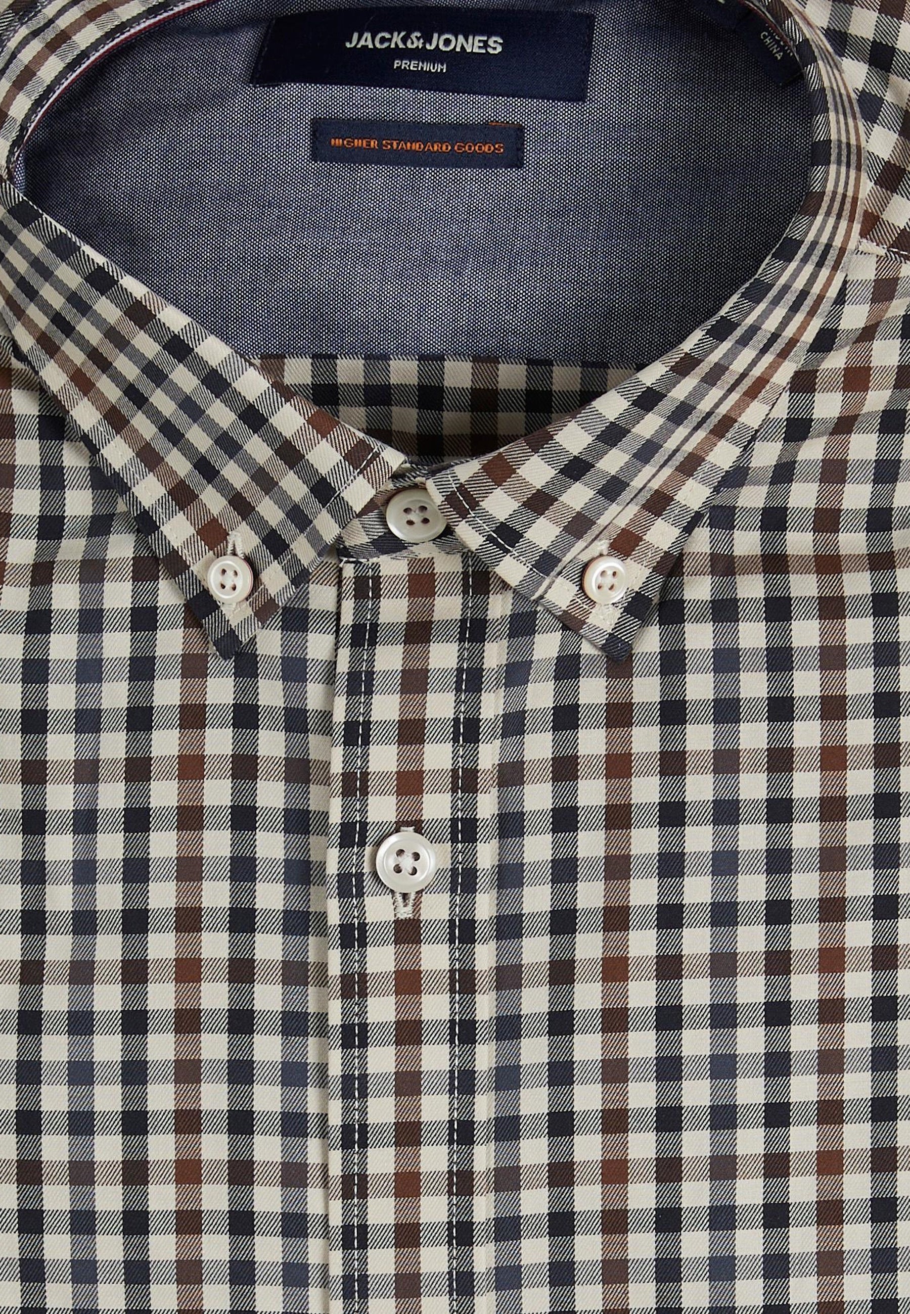 Jack & Jones GREG Slimfit Langarmhemd mit Stickerei